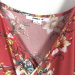 O'Neill  Viola Women's Large Floral Maxi Wrap Dress Pink Beach Summer Boho Casual Photo 3