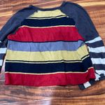 Free People Long Sleeve Multi Color Sweater Photo 1