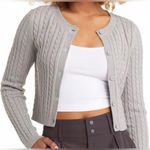 BP  Cable Crewneck Cardigan Photo 1