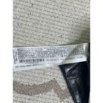 ZARA  High Waisted Faux Leather Shorts Skort Front Slit, size medium Photo 13