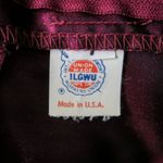 Vintage 80s Magenta Ruffle Bow Formal Mini Dress Purple Size XS Photo 9