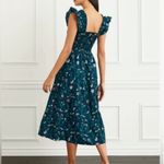 Hill House NWT  Ava Dress in Moody Floral Photo 5