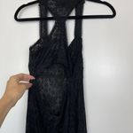 Nasty Gal NWOT  WFFS Sheer Lace Dress Sleeveless Black S Photo 4
