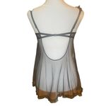 Victoria's Secret  Sheer Black Ruffle Bra Lingerie Babyboll Dress Size 34B Photo 1