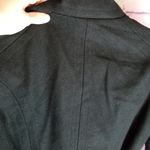 Urban Outfitters  BLACK MILITARY STYLE MOCK NECK WOOL BELTED COAT M Photo 10