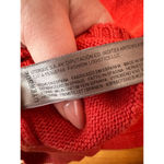 UTERQUE Orange Cashmere Wool Blend Sleeveless Knee Photo 9