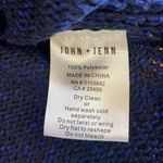 John + Jenn  Cable Knit Sweater Blue Size Large‎ Photo 4