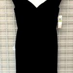 Maggy Boutique Midi Dress Size: 14p Black Size 14 Photo 0