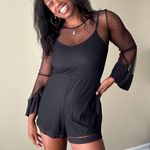 MINKPINK Barroco Spotty Mesh Playsuit Size Medium Photo 1