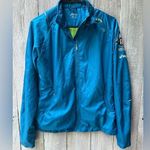ASICS Women’s Vintage Windbreaker Jacket GT-Series1993 On Arm Size Medium Blue Photo 0