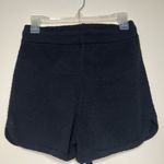 AQUA Teddy Fleece Shorts Black Size Small NWT loungewear Photo 2
