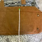 Bohemian Aztec Print Weekender Bag Large Travel Duffle Tote Vacation Boho Chic Black Photo 14