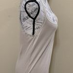 Sonoma Beige Lace Trim Tank Top Cami Large Photo 1