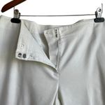 Chico's Women Cotton Pants XL White Straight Leg Classic Officewear Minimalistic Photo 3