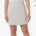32 Degrees Heat 32 degrees hot cold cream colored athletic skirt with shorts underneath Photo 4