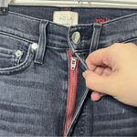 Alice + Olivia  Good High-Rise Ankle Skinny Jeans Women’s Size 24 Black Magic Photo 8