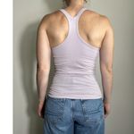 Lululemon Light Pink Ribbed Tank Top Size 6 Photo 1