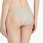 Solid & Striped New!  The Tenley metallic ribbed bikini string bottom, size‎ XL Photo 2