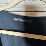 Abercrombie & Fitch A&F  Women’s V-neck Tie Blue White Yellow Striped Romper Sm Photo 3