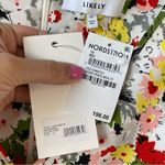 Likely  Vera Faux Wrap Dress Ivory Red Multi Floral 12 Photo 3