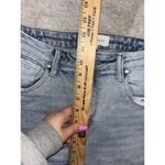 Risen Jeans Womens 7/28 High Rise Straight Hippie‎ Boho Distressed Light Stretch Blue Photo 7