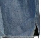 Susan Graver Women's A-Line Denim Skirt Blue Size 12 Casual Knee Length Photo 1