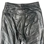 LPA Revolve Black 100% Leather High Rise Lined Slim Tapered Leg Pants Size S Photo 8