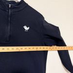 Bad Birdie Golf Womens Black Quarter Zip Pullover Sweatshirt Size Small Photo 6