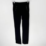 Betabrand  Six Button Boot Cut Dress Pant Yoga Pants Size Small Long Black Photo 3