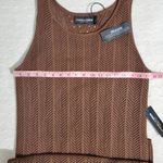 New York & Company Gabrielle Union Sweater Tank Dress. Size XL Brown Photo 4