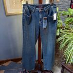 NWT Y2K JAG ‘Lucy’ Dark Wash Grunge Denim Jeans 12 Blue Photo 2
