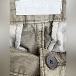 Everlane  Women Organic Cotton Linen Wide Leg Chino Pant Olive Green Sz 00 Photo 6