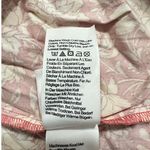 J.Crew  Mini Dress Women's Large Pink White Floral Smocked Halter Ruffle V-Neck Photo 8