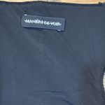 Maniere De Voir Rhinestone denim corset C25 Photo 3