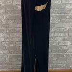 ASOS Black Maxi Dress with Cutout Open Back Photo 1