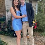 Blue homecoming dress Size 0 Photo 1