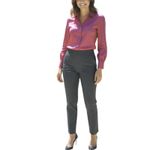 Talbots New Pants Chatham Ankle Black Gray Sharkskin Mid Rise Women’s Size 16 Photo 15