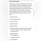 Schutz NWB  Latifah Platform Women's size 10 platform Color:Natural 1730 Photo 1