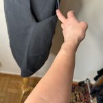 Nau Black Flaxible Sleeveless Linen Blend Shift Dress Size XS Photo 6