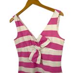 Kate Spade Pretty in Pink Silverscreen Sheath above Knee Dress Bow Accent Size 6 Photo 5