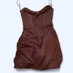 ZARA  Women's Brown Dress Photo 2