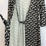 Diane Von Furstenberg  100% Silk African Zoo New Julian Twist Wrap Dress Sz 2 Photo 8
