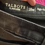 Talbots  Flawless Plus High Rise Curvy Ankle Jeggings Black 18W Photo 6