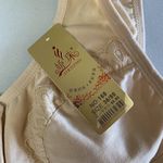 Jiaozhu Cream Front Snap Bra 36 Vintage Lingerie Full Coverage Support Photo 2