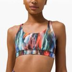 Lululemon Energy Bra – Chroma Fusion Multi | Size 4 | Medium Support Photo 2