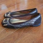 Enzo Angiolini  - Bronze Brown Gold Flats - Size 7 Photo 2