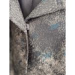 Eileen Fisher Textured Metallic Brocade Kimono Jacket Women L G Photo 1