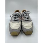 Clarks Originals 1825 Gray White Perforated gum sole Sneaker Shoes Women's 9.5 M Photo 1