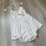 Goop Bohemian Romper lace crochet flowy womens White (small) romantic festival Photo 3