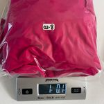 BCBGMAXAZRIA NWOT BCBG women’s colorful bright‎ pink sequin hooded full zip sweatshirt large Photo 7